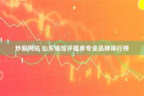 炒股网站 山东省综评题库专业品牌排行榜
